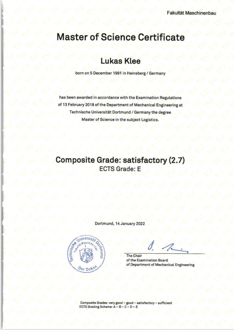 Aara Services Certificate 6